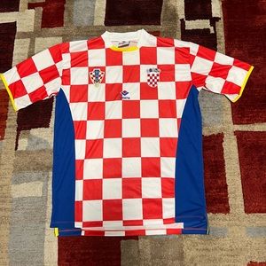 HNS Croatia Soccer Futball  Jersey Valentino Sport Size XL
